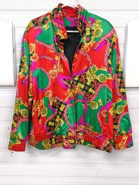 Vintage Peter Nygard for Saks Fifth Avenue Silk Jacket